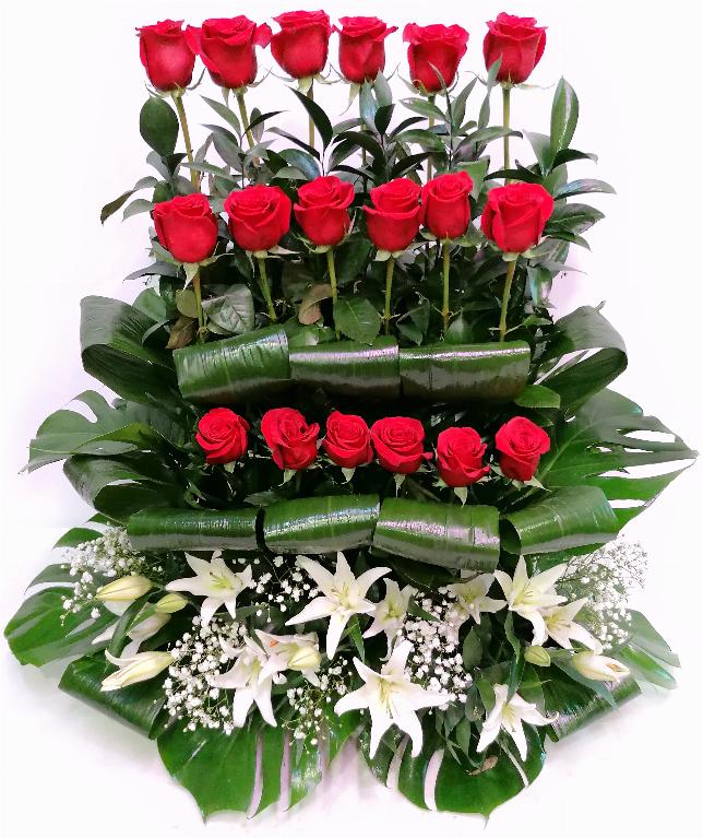 Fuente de rosas