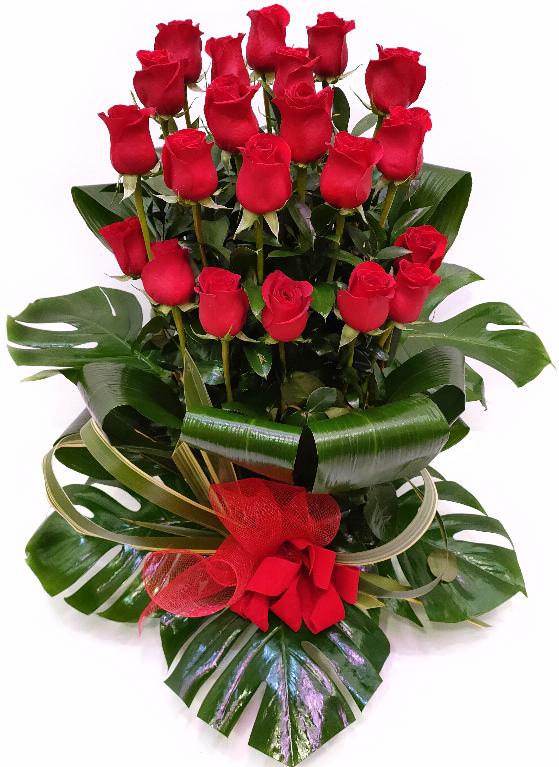 Impresión de Rosas roja